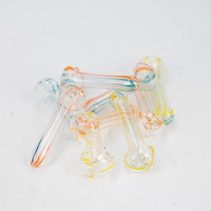 O 2.5"  Peanut Glass Pipe Jar – 30 pcs