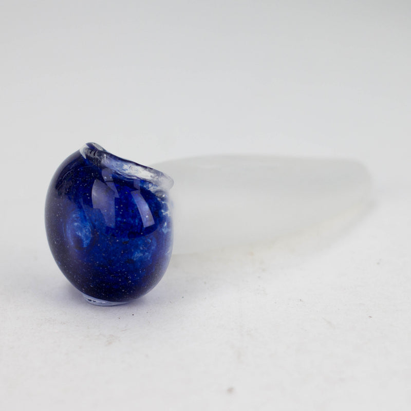 O 4.5" BM Frost Glass Hand Pipe – Pack of 2