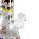 O 14" 7MM “Cute Monster Crew” Heavy-Duty Beaker Water Pipe