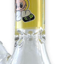 O 14" 7MM “Cute Monster Crew” Heavy-Duty Beaker Water Pipe