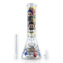 O 14" 7MM “Cute Monster Crew” Heavy-Duty Beaker Water Pipe