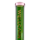 O Wellcann | 16" Heavy-Duty 7MM Beaker Water Pipe – Extra Thick Base-Green
