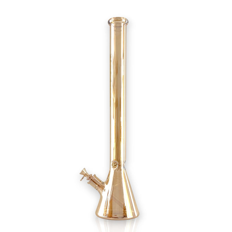 O Fortune | 24" Electroplated 7MM Beaker Water Pipe