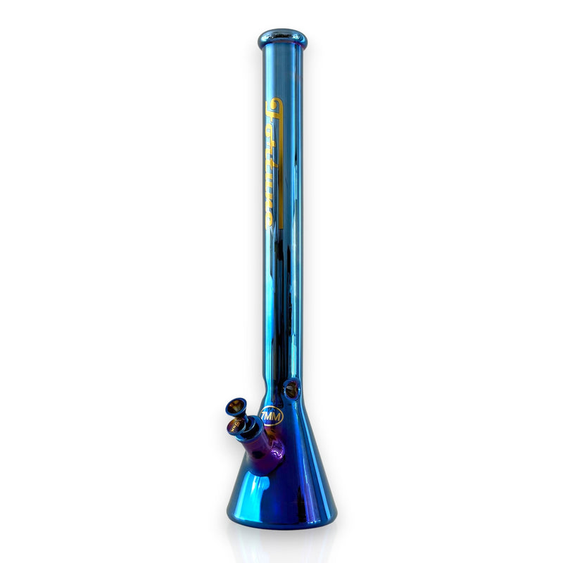 O Fortune | 24" Electroplated 7MM Beaker Water Pipe