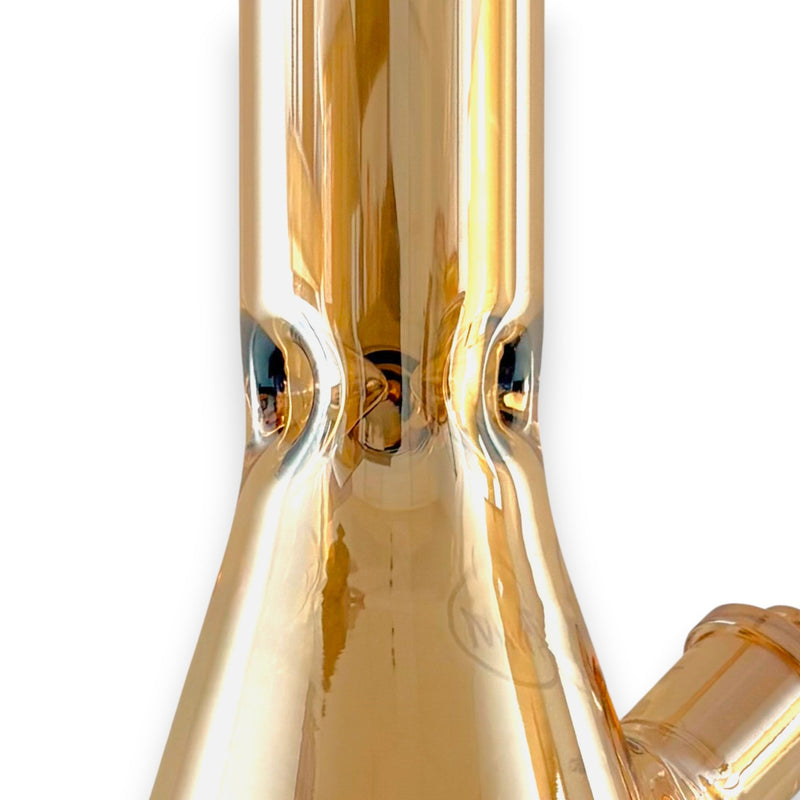 O Fortune | 24" Electroplated 7MM Beaker Water Pipe