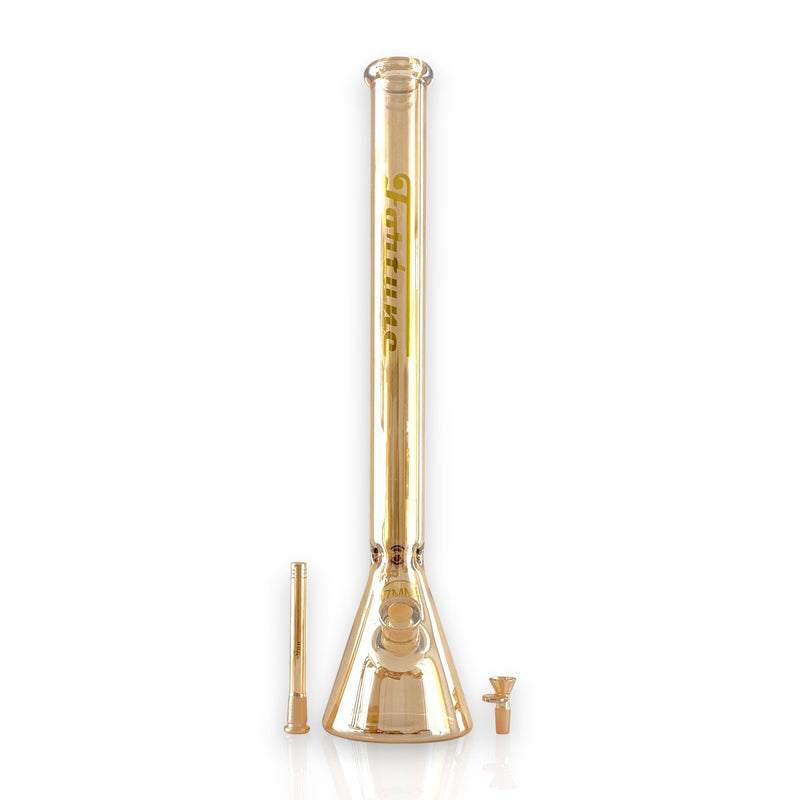 O Fortune | 24" Electroplated 7MM Beaker Water Pipe
