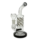 10" Glass Bong with Inline Diffuser Glass Bong RMG WHOLESALE