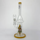 12" Yellow Fish Glass Bong Glass Bong RMG WHOLESALE
