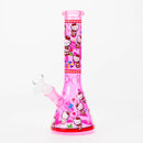 O 10" Glass Beaker Bong With New Kitty Design