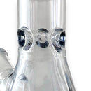 Fortune | 14" Hexagon Base Beaker Bong Glass Bong Fortune