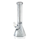 Fortune | 14" Hexagon Base Beaker Bong Glass Bong Fortune T-Black