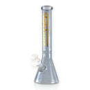 Fortune | Prism 12" Colored Beaker Bong Glass Bong Fortune Grey