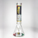 14" BM Design Glass Bong – 7mm Thick with Ice Catcher Glass Bong 777 Smoke Design2