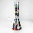 10″ Eyes Design Glass Beaker Water Pipe Glass Bong 777 Smoke Design4