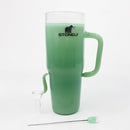 Pulsar | 8.5" Stonely Cup Water Pipe – Unique Insulated Cup Design Glass Bong Smoking Cat Distribution