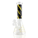 10" LuxePrint Beaker Bong Collection – 4mm Thick Glass Glass Bong Super Supplys Inc Design A