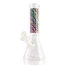 10" LuxePrint Beaker Bong Collection – 4mm Thick Glass Glass Bong Super Supplys Inc Design B