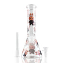 10" Hooded Character Beaker Bong – 4mm Thick Glass Glass Bong Super Supplys Inc