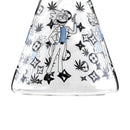 O 10" Animated Art Beaker Bong Series – 4mm Thick Glass