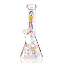 O 10" Animated Art Beaker Bong Series – 4mm Thick Glass
