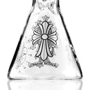 O 10" Gothic Cross Beaker Bong Series – 4mm Thick Glass