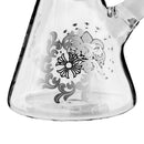 O 10" Gothic Cross Beaker Bong Series – 4mm Thick Glass