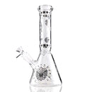 O 10" Gothic Cross Beaker Bong Series – 4mm Thick Glass