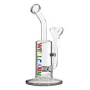 Wellcann | 9" InclineFlow Glass Rig Glass Bong Super Supplys Inc T-Black