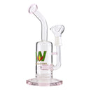 Wellcann | 9" InclineFlow Glass Rig Glass Bong Super Supplys Inc Pink