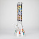 14" 7mm RM Glass Bong – Heavy Duty Beaker Water Pipe [FTLL06] Glass Bong LEHIGH WHOLESALE Dragon