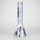 14" 7mm Gorilla Designs Glow In The Dark Beaker Bong – In the Box [FT1892ATS] Glass Bong LEHIGH WHOLESALE
