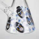 14" 7mm Gorilla Designs Glow In The Dark Beaker Bong – In the Box [FT1892ATS] Glass Bong LEHIGH WHOLESALE