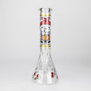 10" Wild Kitty Design Glass Beaker Bong Glass Bong 777 Smoke