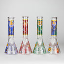 10" soccer world cup Design Glass Beaker Bong Glass Bong 777 Smoke