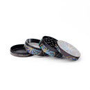 2.5" Mystical Cosmic Art Design Metal Grinder 4 Layers - Box of 6 Display Pack 777 Smoke