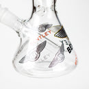 10" Luxury Car Design Glass Beaker Bong Glass Bong 777 Smoke