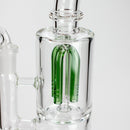 O Triangle | 10" 2-in-1 Premium Glass Dab Rig with Tree Percolator