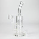 O 9" 2-in-1 Glass Dab Rig with Tree Percolator