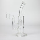 O 9" 2-in-1 Glass Dab Rig with Tree Percolator