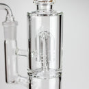O 9" 2-in-1 Glass Dab Rig with Tree Percolator