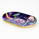 O Premium Pocket Oval Metal Tray Bag of 12 -  4 Mushroom Designs Mix