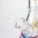 14" Eye Design 7mm Thick Heavy-Duty Glass Beaker Bong