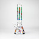 14" Eye Design 7mm Thick Heavy-Duty Glass Beaker Bong