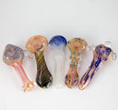4.5" Premium Glass Pipe – 10 Pieces in Display Jar Glass Pipe Bongzie Smokes