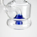 6" Assorted Design Stemless Glass Bong with 14mm Bowl Joint