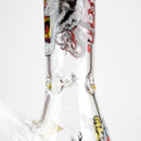 10" Glow-in-the-Dark Monster Design Glass Beaker Bong