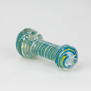 3" Glass Hand Pipe Pack of 2 – Color Assorted Glass Pipe Bongzie Smokes