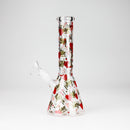 10" Love Design Glass Beaker Bong Glass Bong 777 Smoke