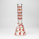 10" Love Design Glass Beaker Bong Glass Bong 777 Smoke Design3