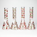 10" Love Design Glass Beaker Bong Glass Bong 777 Smoke